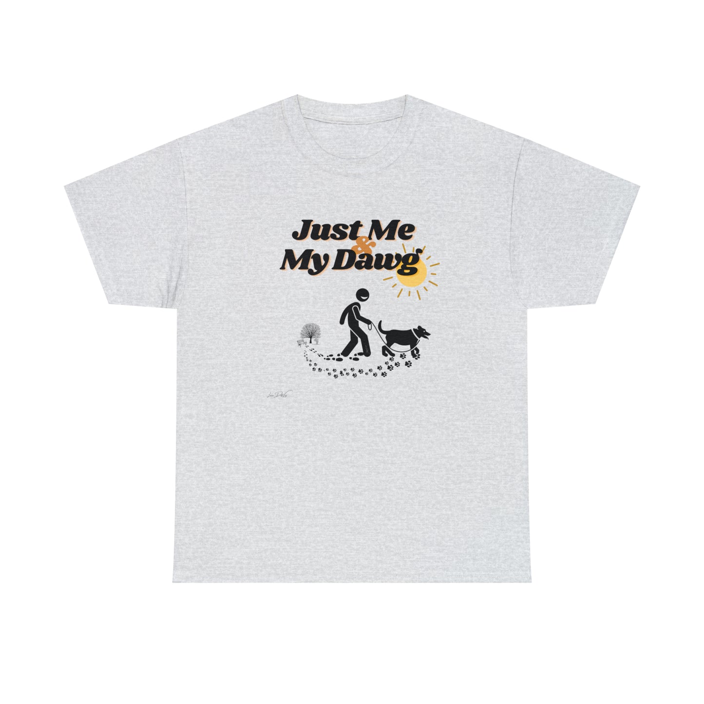 Women's (Just Me & My Dawg) Cotton Tee