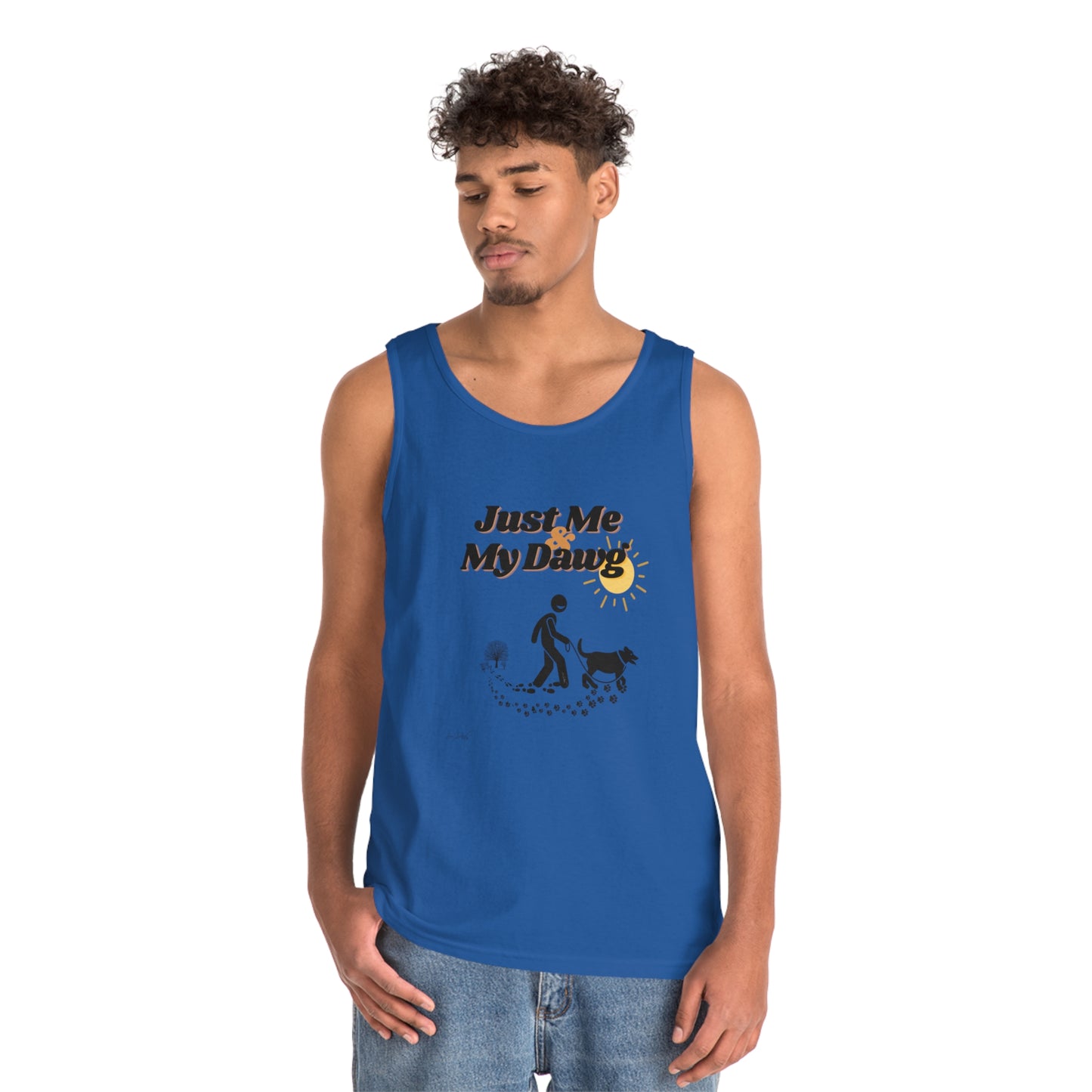 Men's (Just Me & My Dawg) Tank Top
