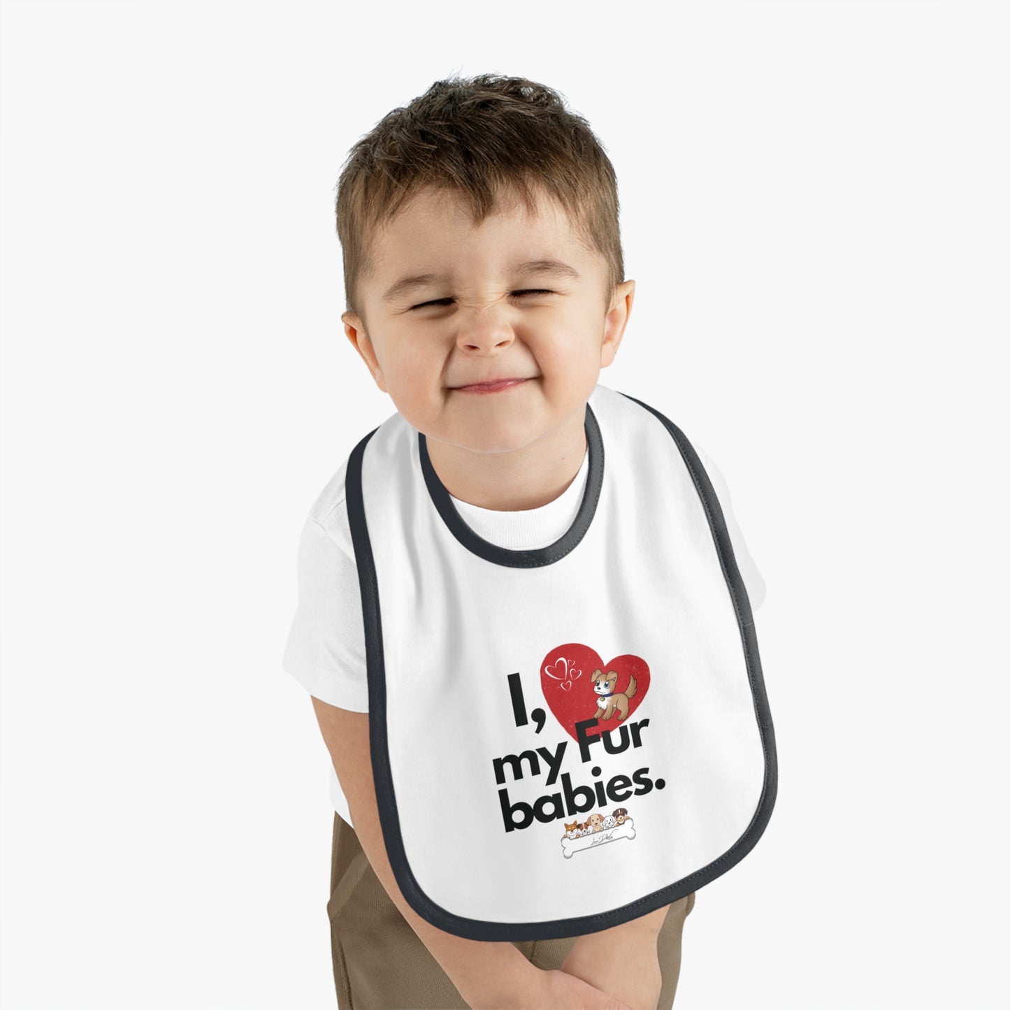 Baby (I Love My Fur Baby) Jersey Bib