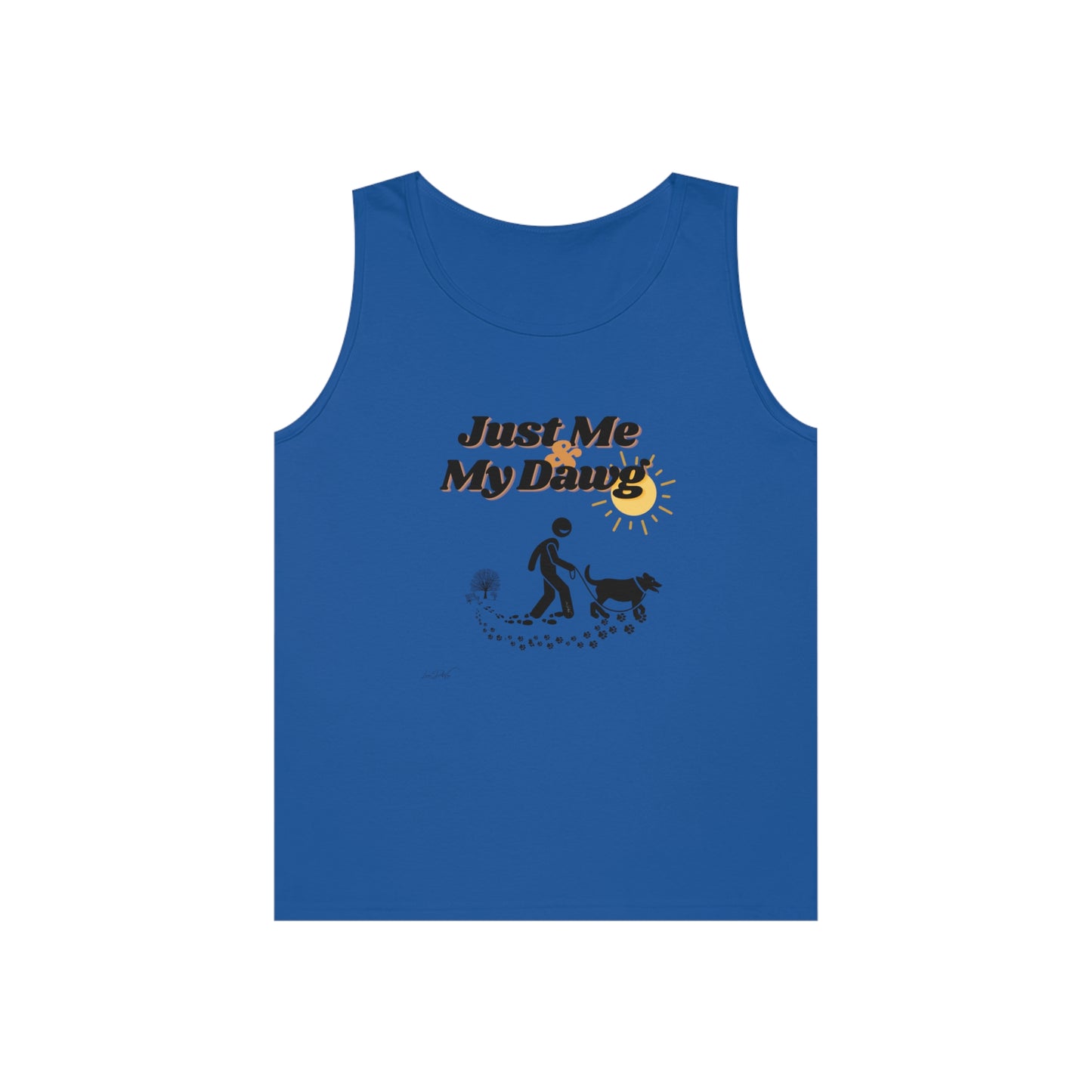 Men's (Just Me & My Dawg) Tank Top