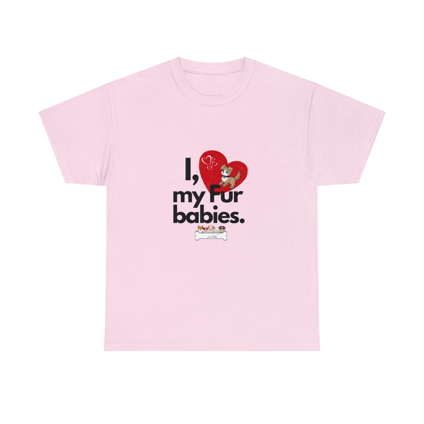 Men's (I Love My Fur Babies) Cotton Tee