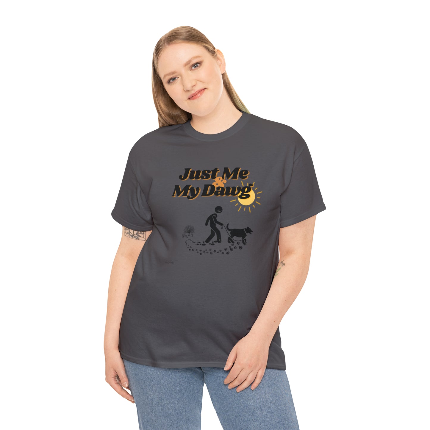 Women's (Just Me & My Dawg) Cotton Tee