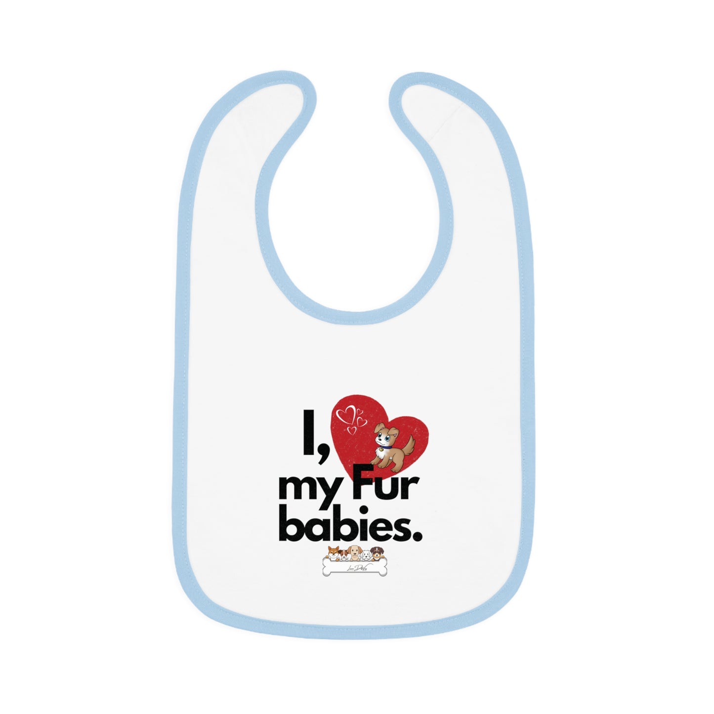 Baby (I Love My Fur Baby) Jersey Bib