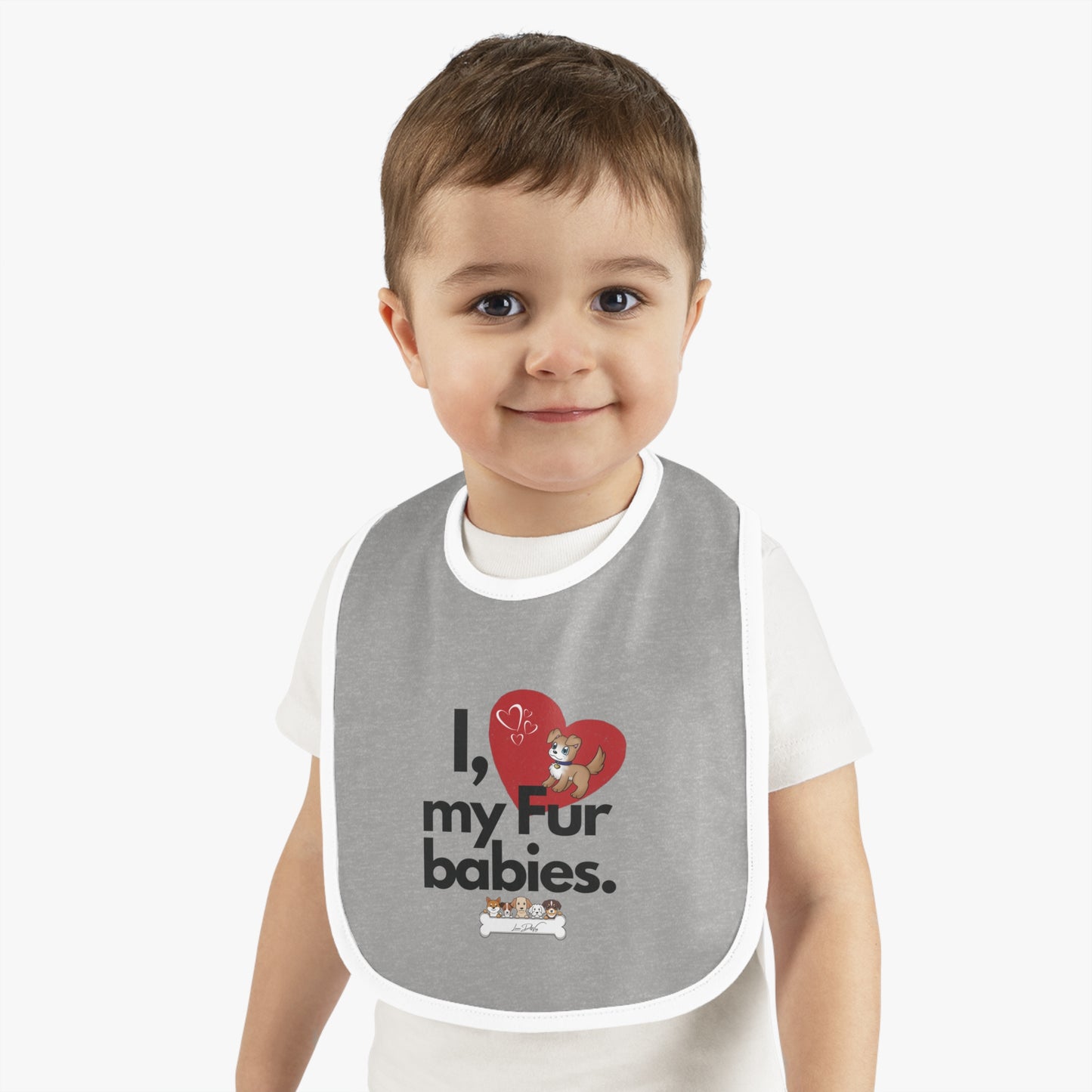 Baby (I Love My Fur Baby) Jersey Bib