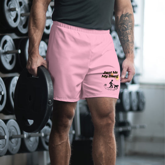 Men's (Just Me and My Dawg) Athletic Shorts