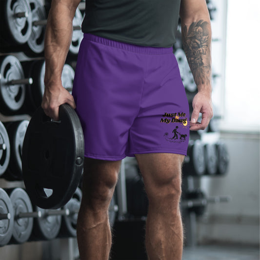 Men's (Just Me and My Dawg) Athletic Shorts