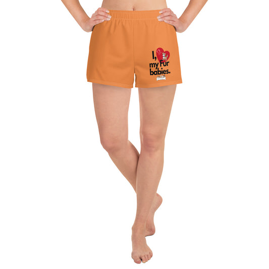 Women’s (I Love My Fur Babies) Athletic Shorts