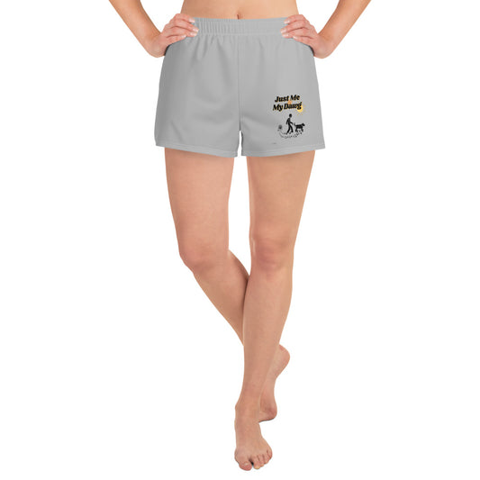 Women's (Just Me and My Dawg) Athletic Shorts