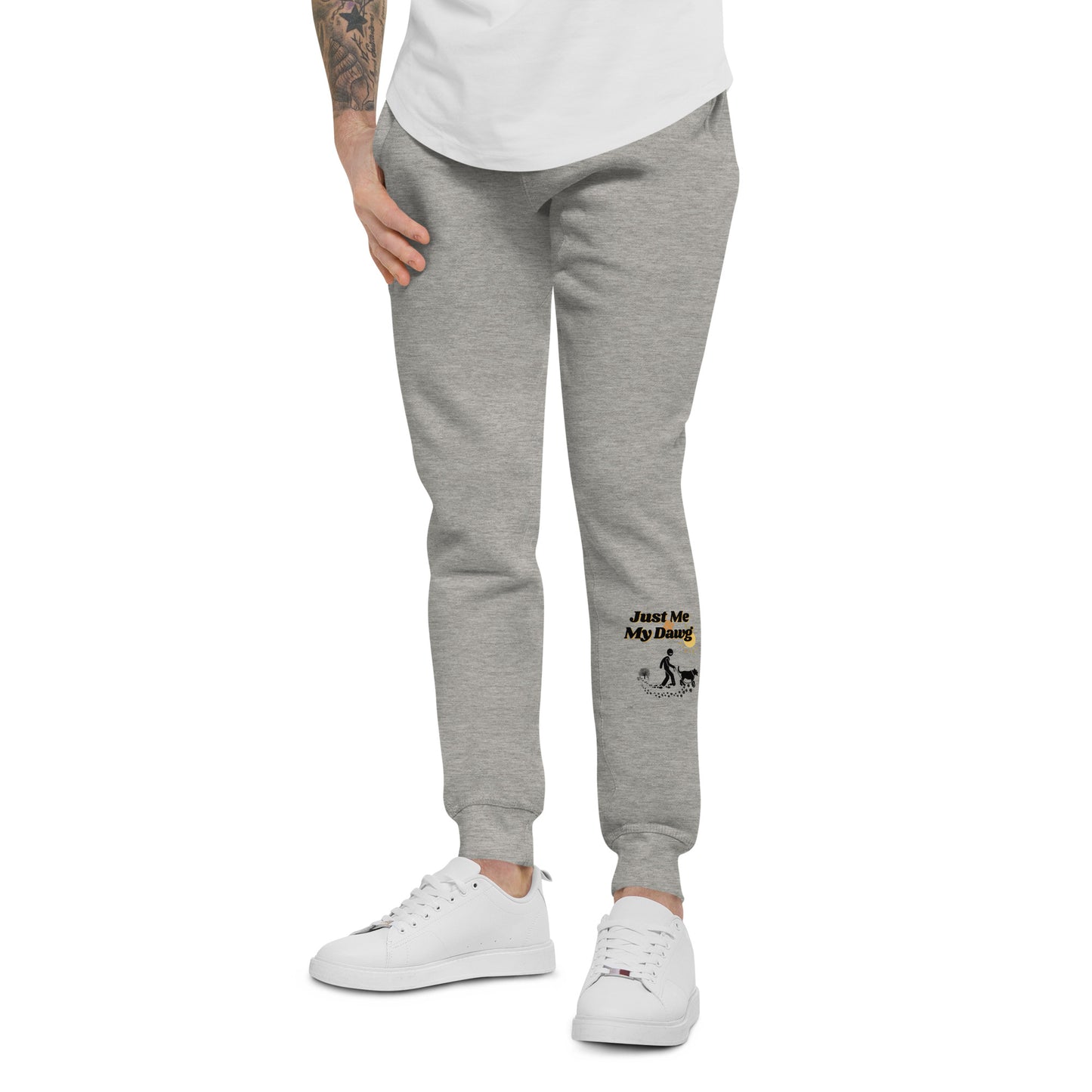 Men's (Just Me & My Dawg) Fleece Sweatpants