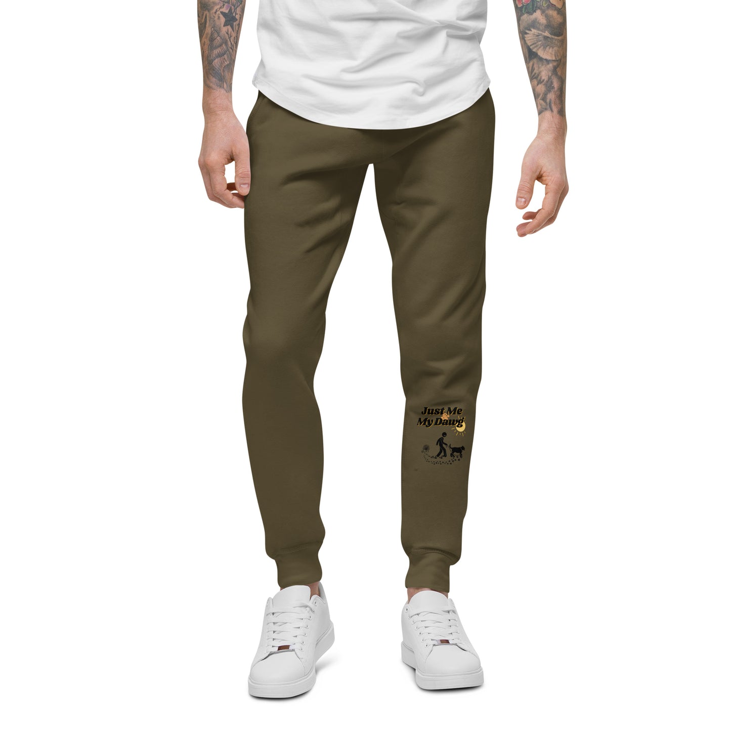 Men's (Just Me & My Dawg) Fleece Sweatpants