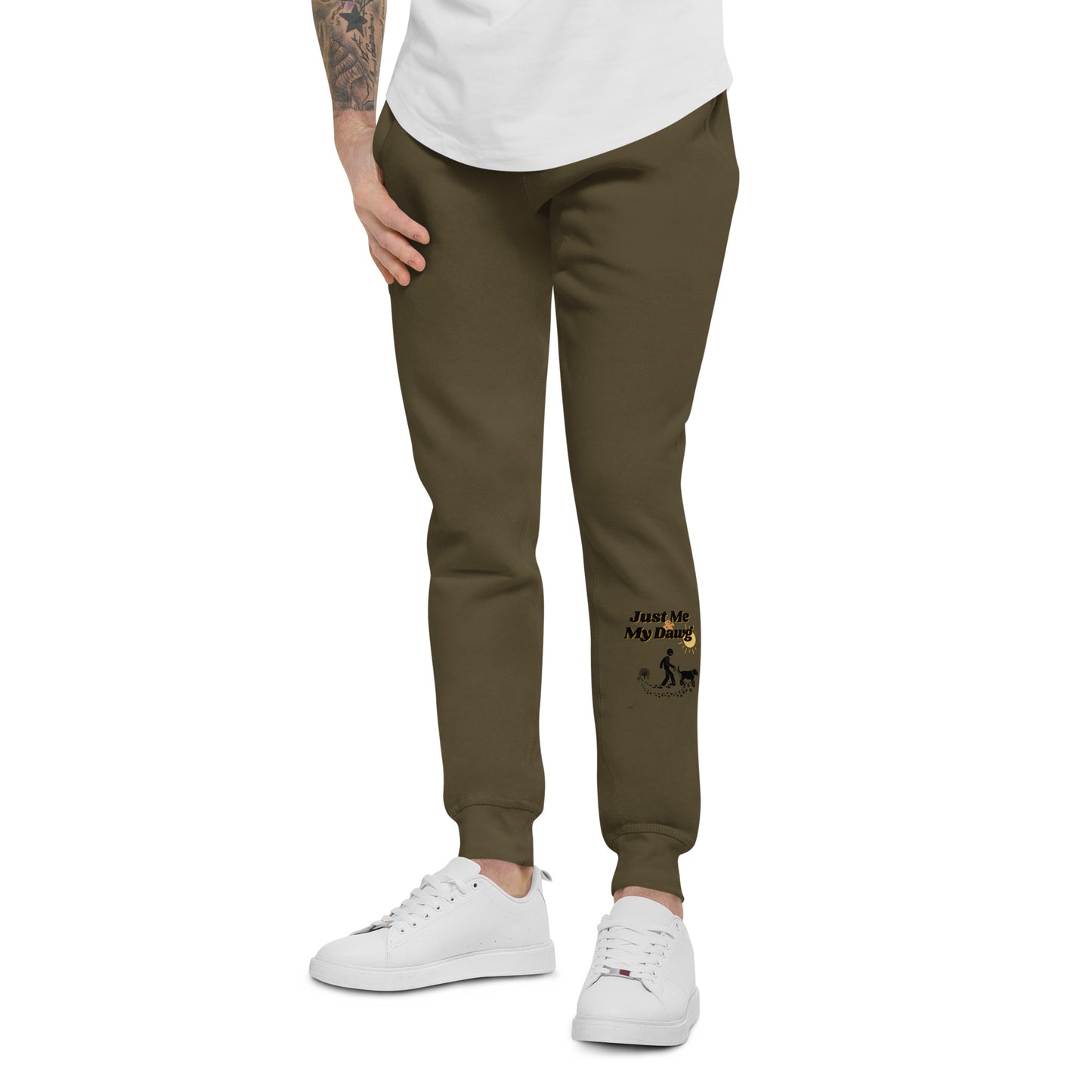 Men's (Just Me & My Dawg) Fleece Sweatpants