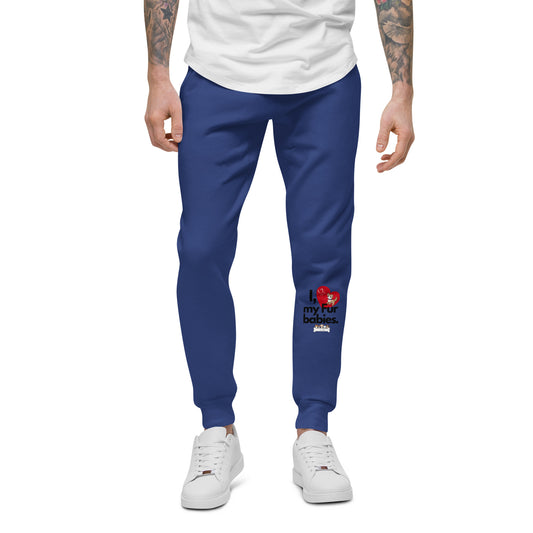 Men's (I Love My Fur Babies) Fleece Sweatpants