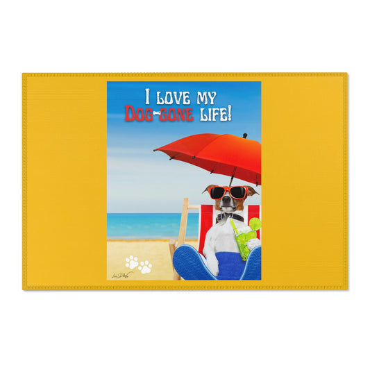 Area Rug (I Love my Dog-Gone Life)