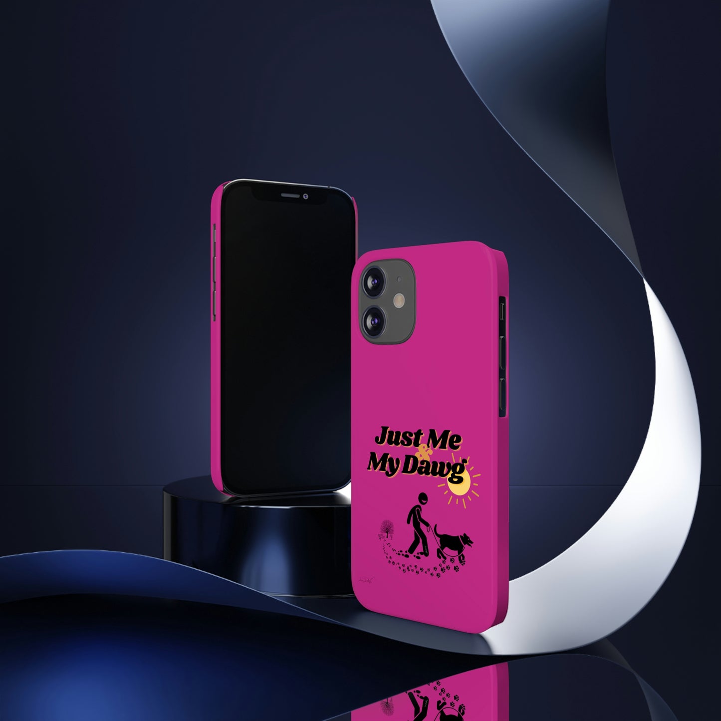 Slim (Just Me & My Dog) Phone Case