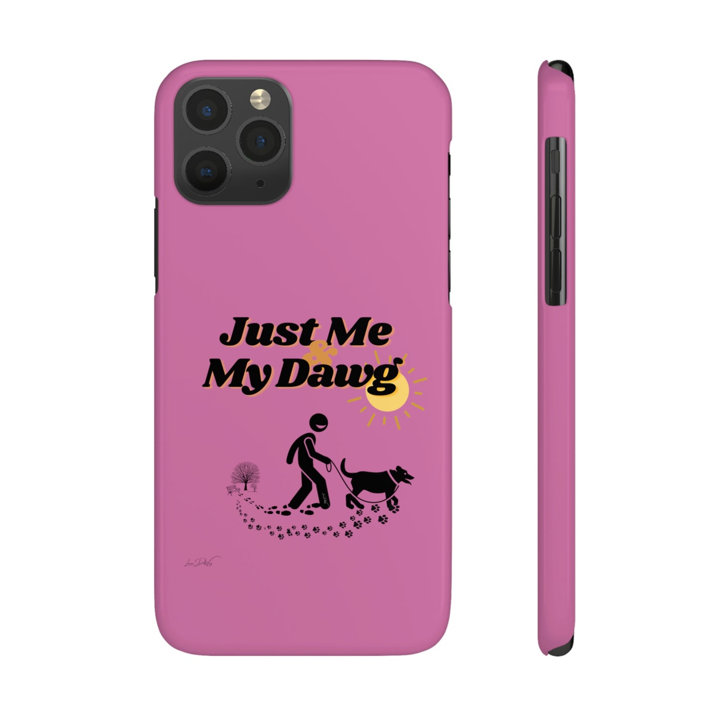 Slim (Just Me & My Dog) Phone Case