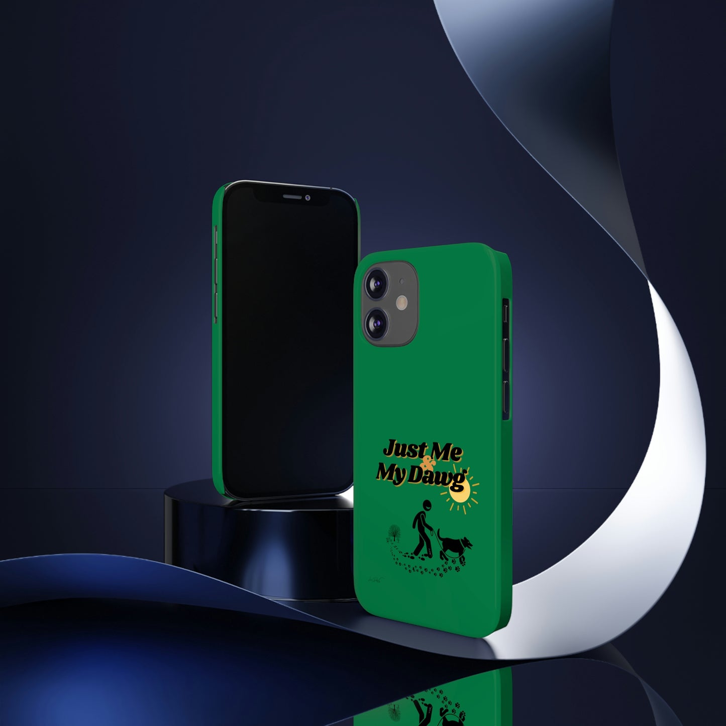 Slim (Just Me & My Dog) Phone Case