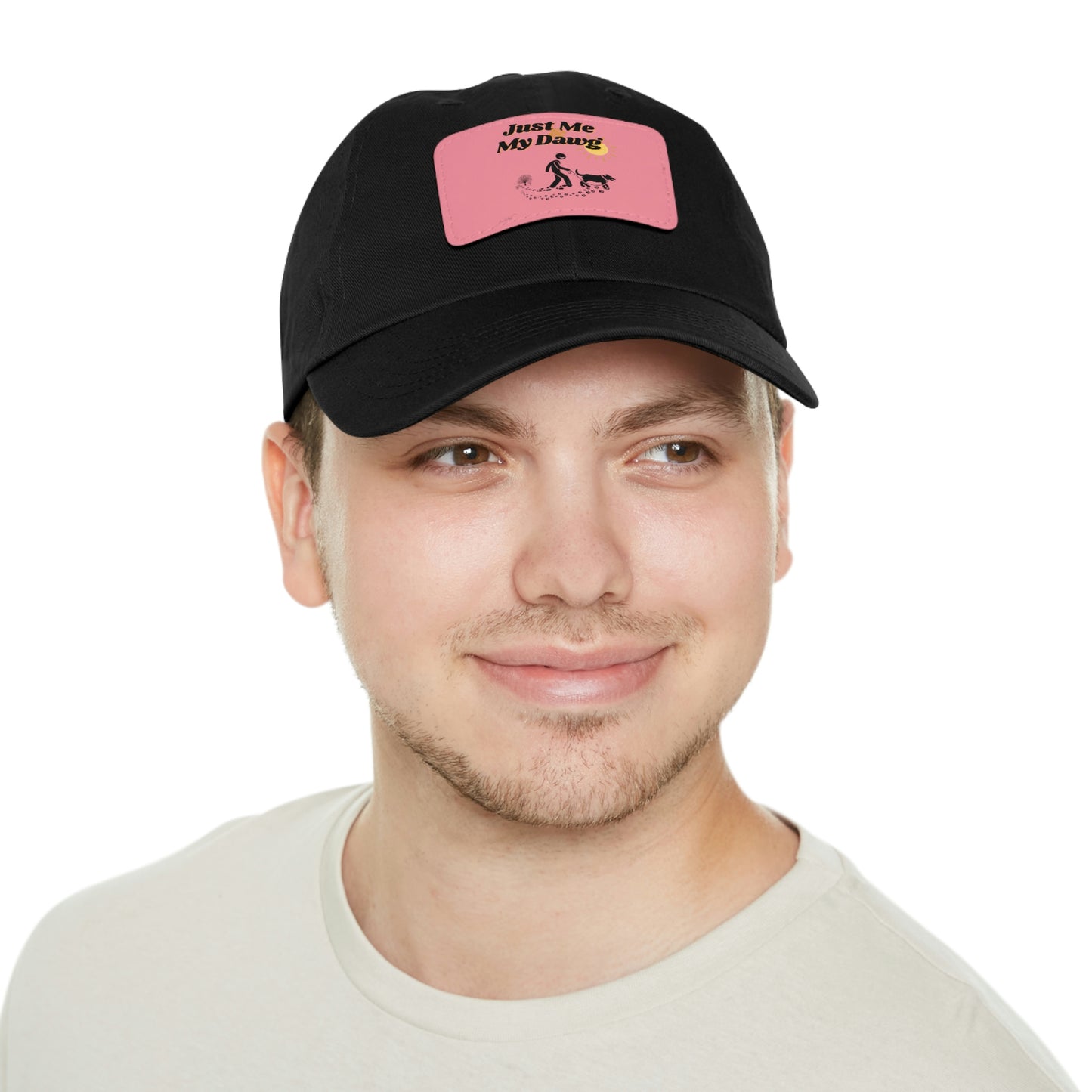 Leather Patch Hat (Just me and my Dawg)