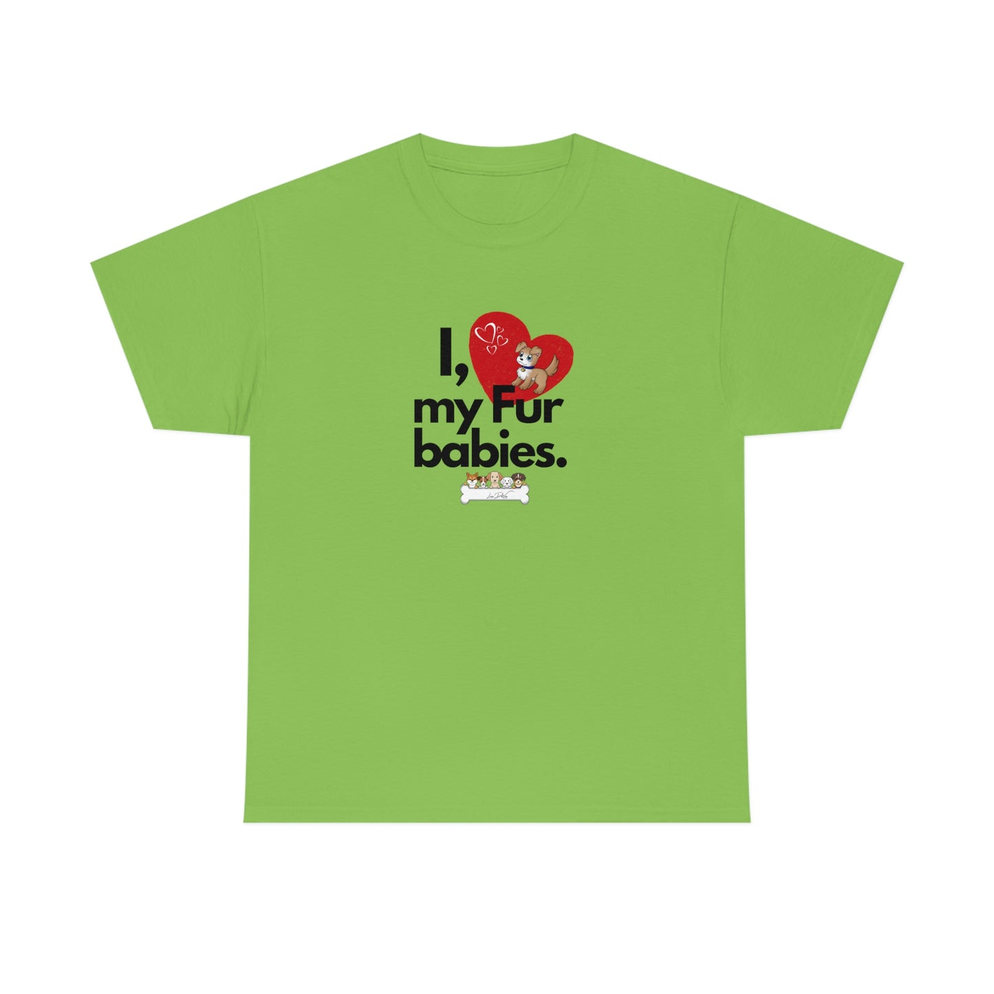 Women's (I Love My Fur Babies) Cotton Tee