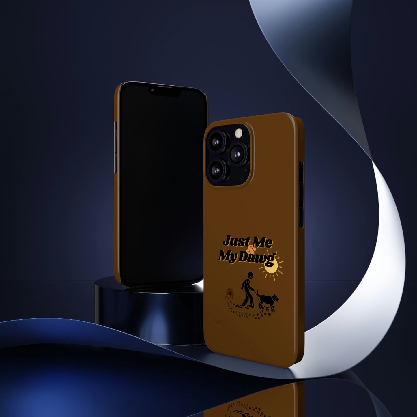 Slim (Just Me & My Dog) Phone Case