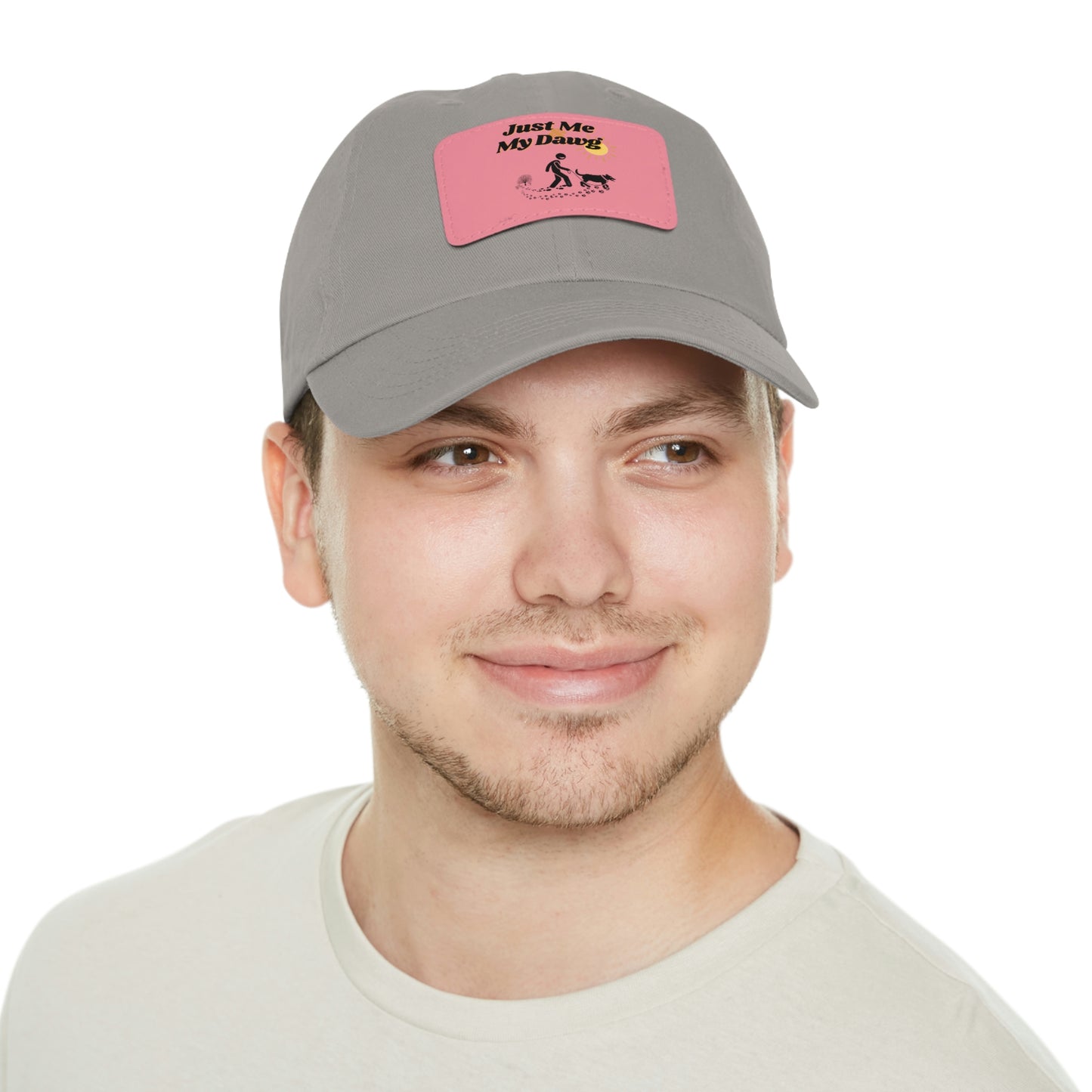 Leather Patch Hat (Just me and my Dawg)