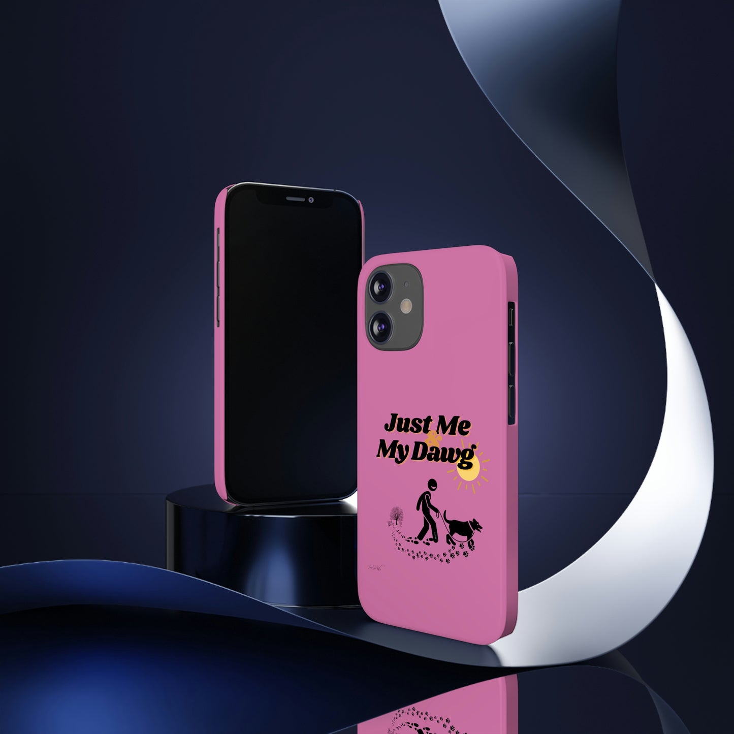 Slim (Just Me & My Dog) Phone Case