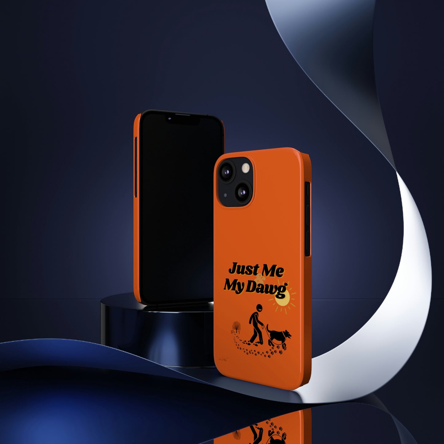 Slim (Just Me & My Dog) Phone Case