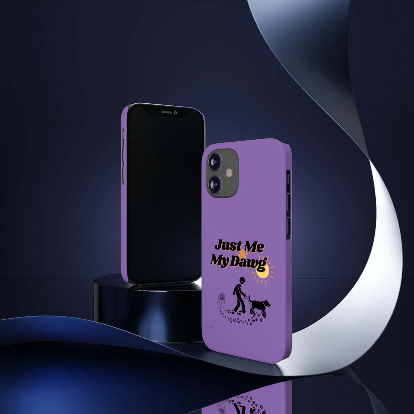 Slim (Just Me & My Dog) Phone Case