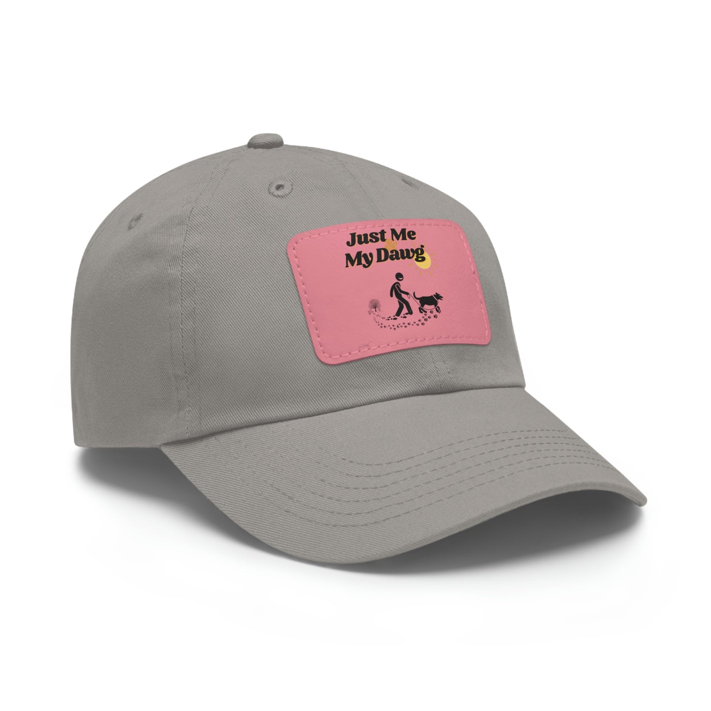 Leather Patch Hat (Just me and my Dawg)