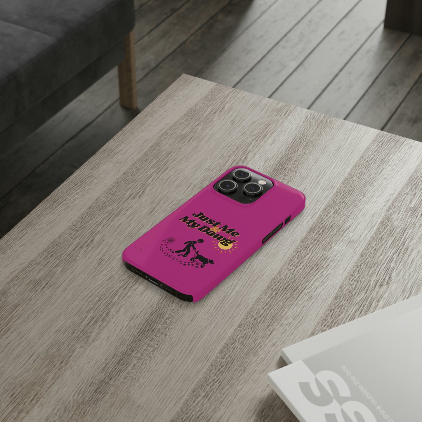Slim (Just Me & My Dog) Phone Case