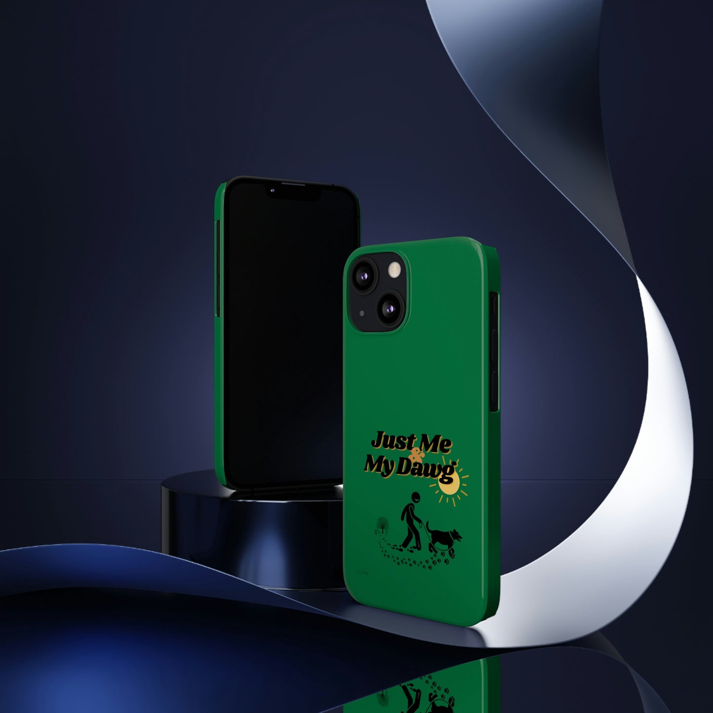 Slim (Just Me & My Dog) Phone Case