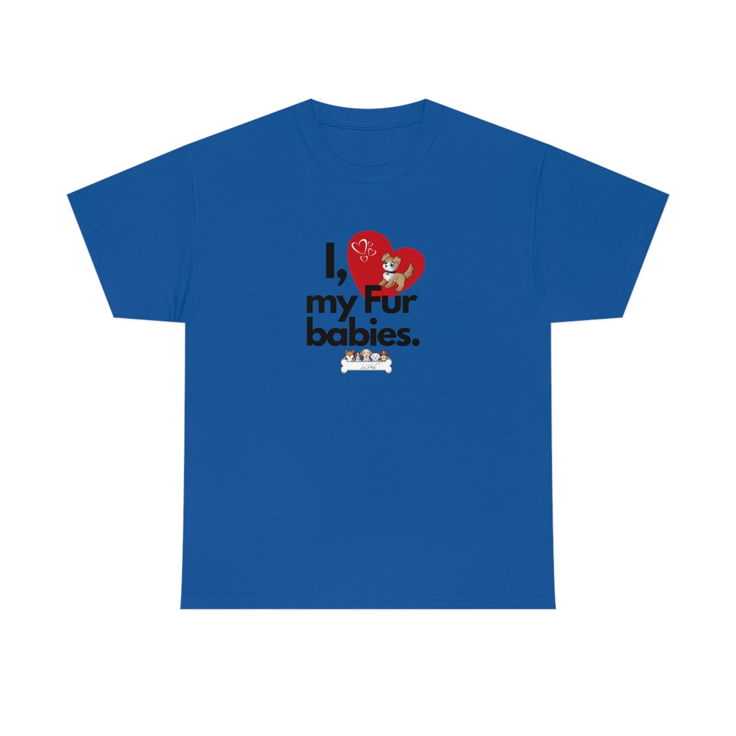 Women's (I Love My Fur Babies) Cotton Tee