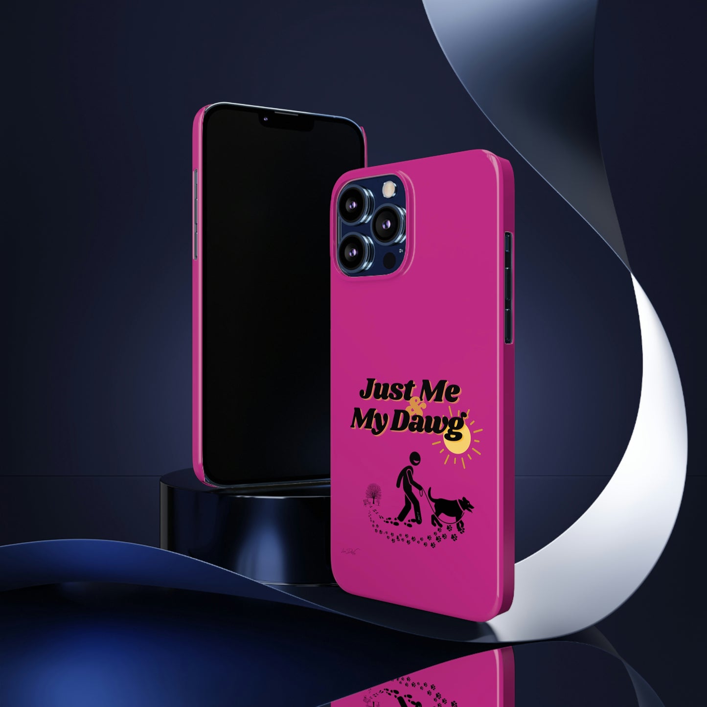 Slim (Just Me & My Dog) Phone Case