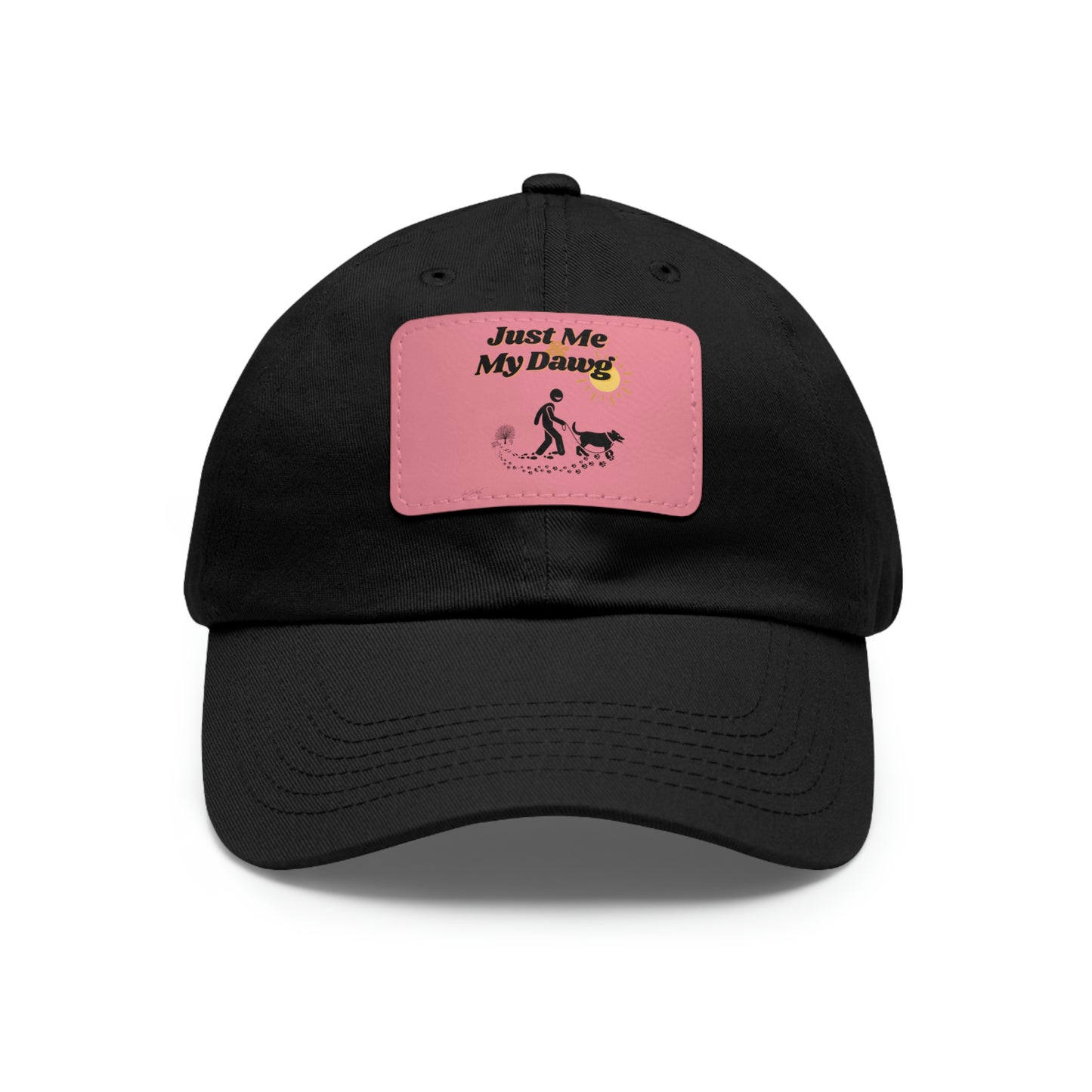 Leather Patch Hat (Just me and my Dawg)