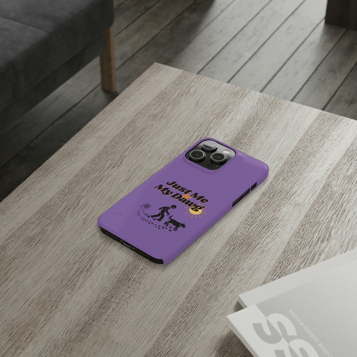Slim (Just Me & My Dog) Phone Case