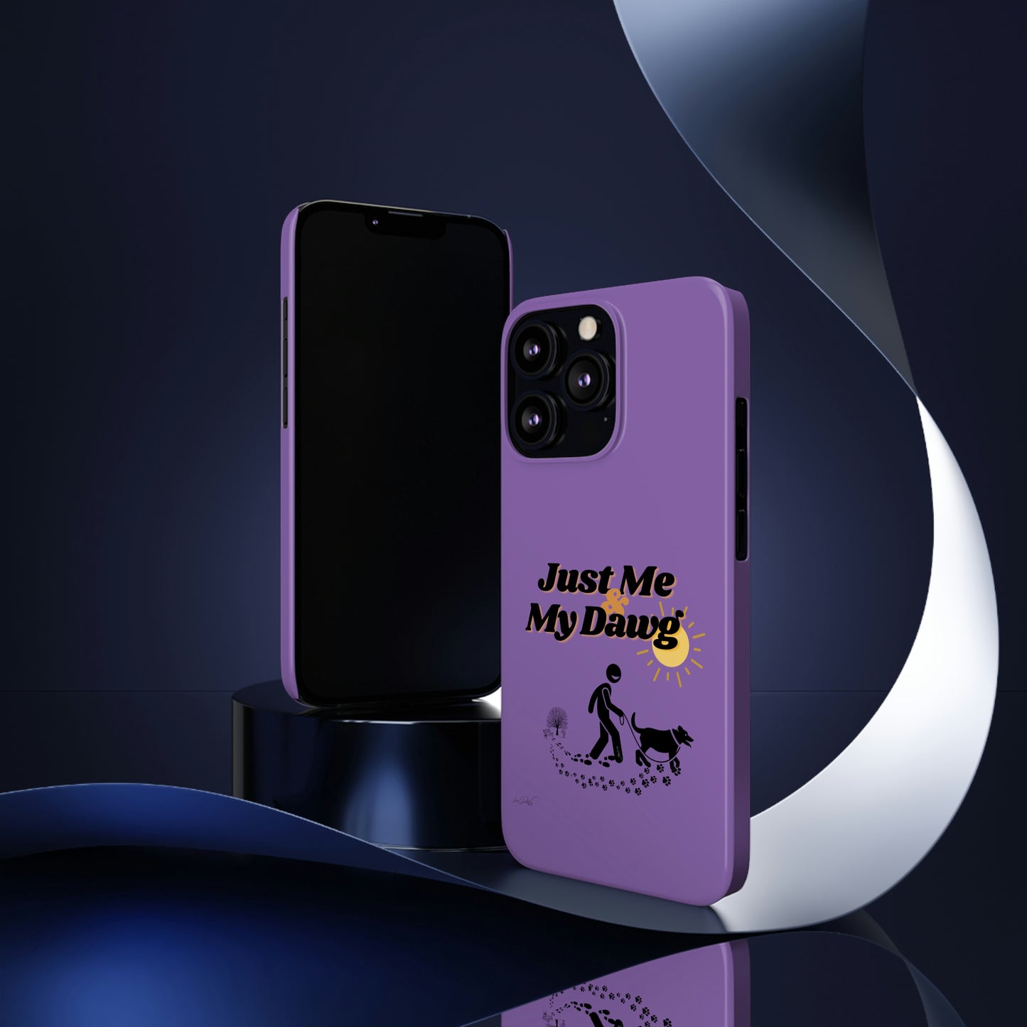 Slim (Just Me & My Dog) Phone Case