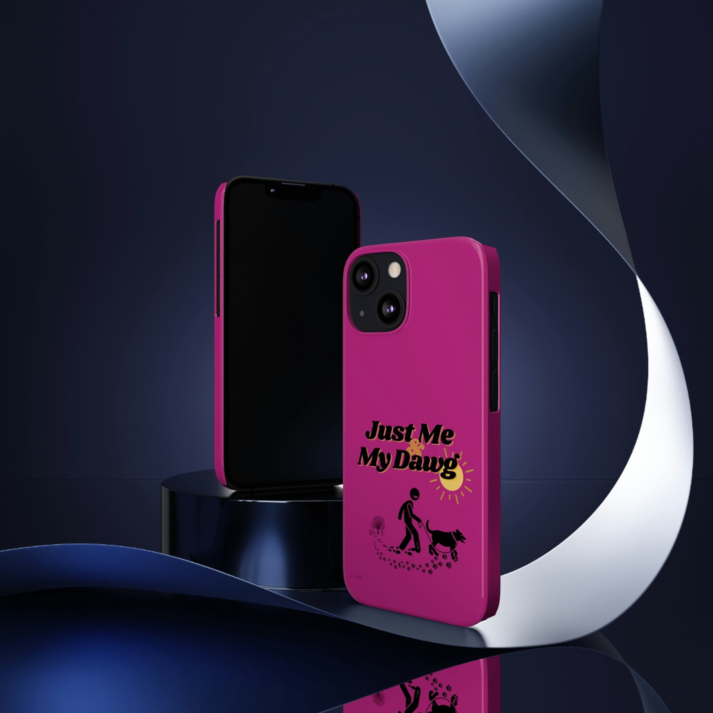 Slim (Just Me & My Dog) Phone Case