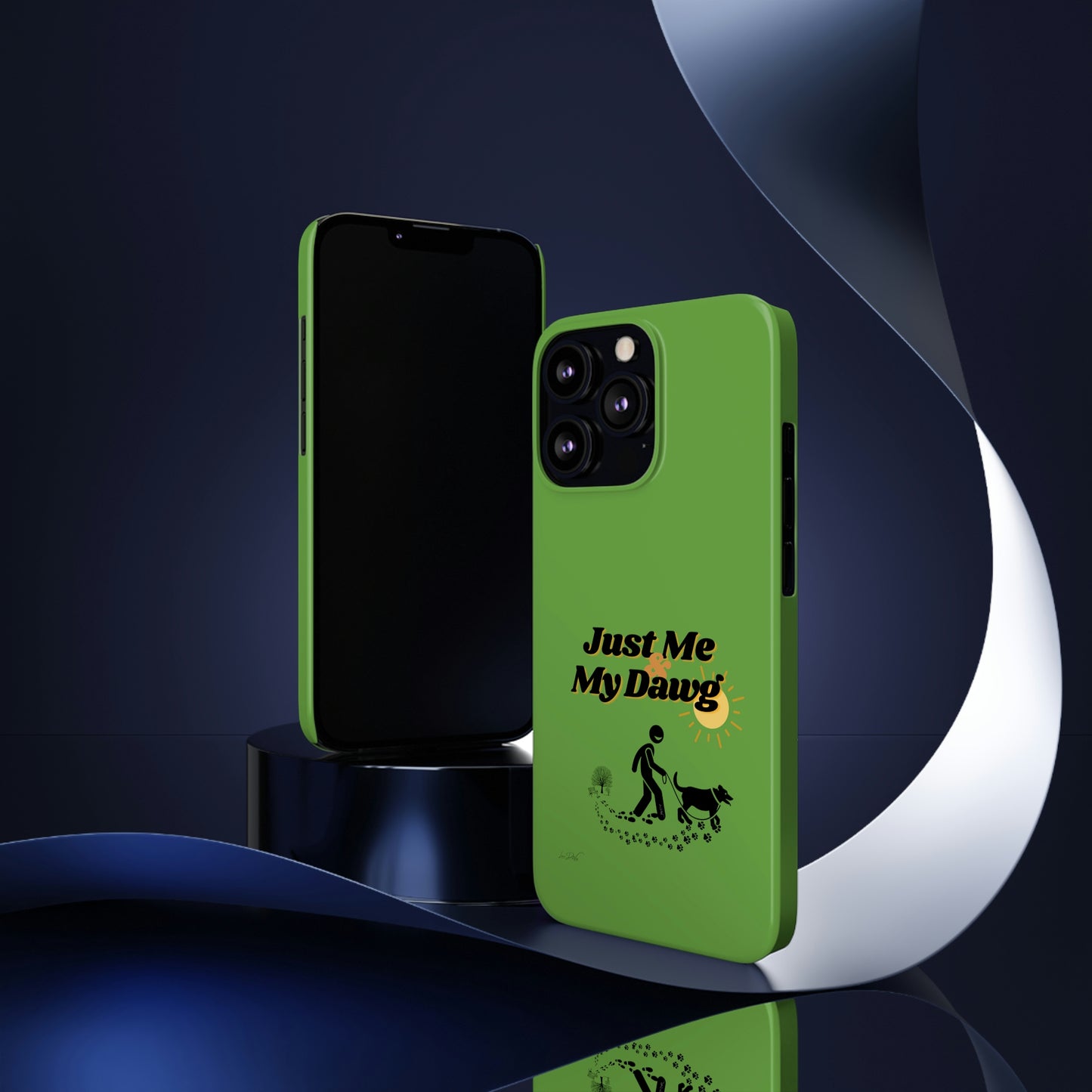 Slim (Just Me & My Dog) Phone Case