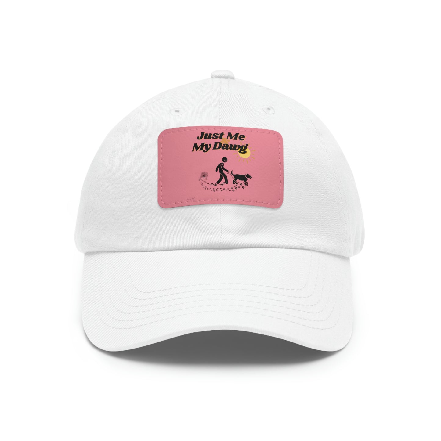 Leather Patch Hat (Just me and my Dawg)