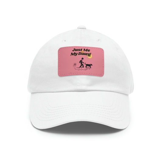 Leather Patch Hat (Just me and my Dawg)