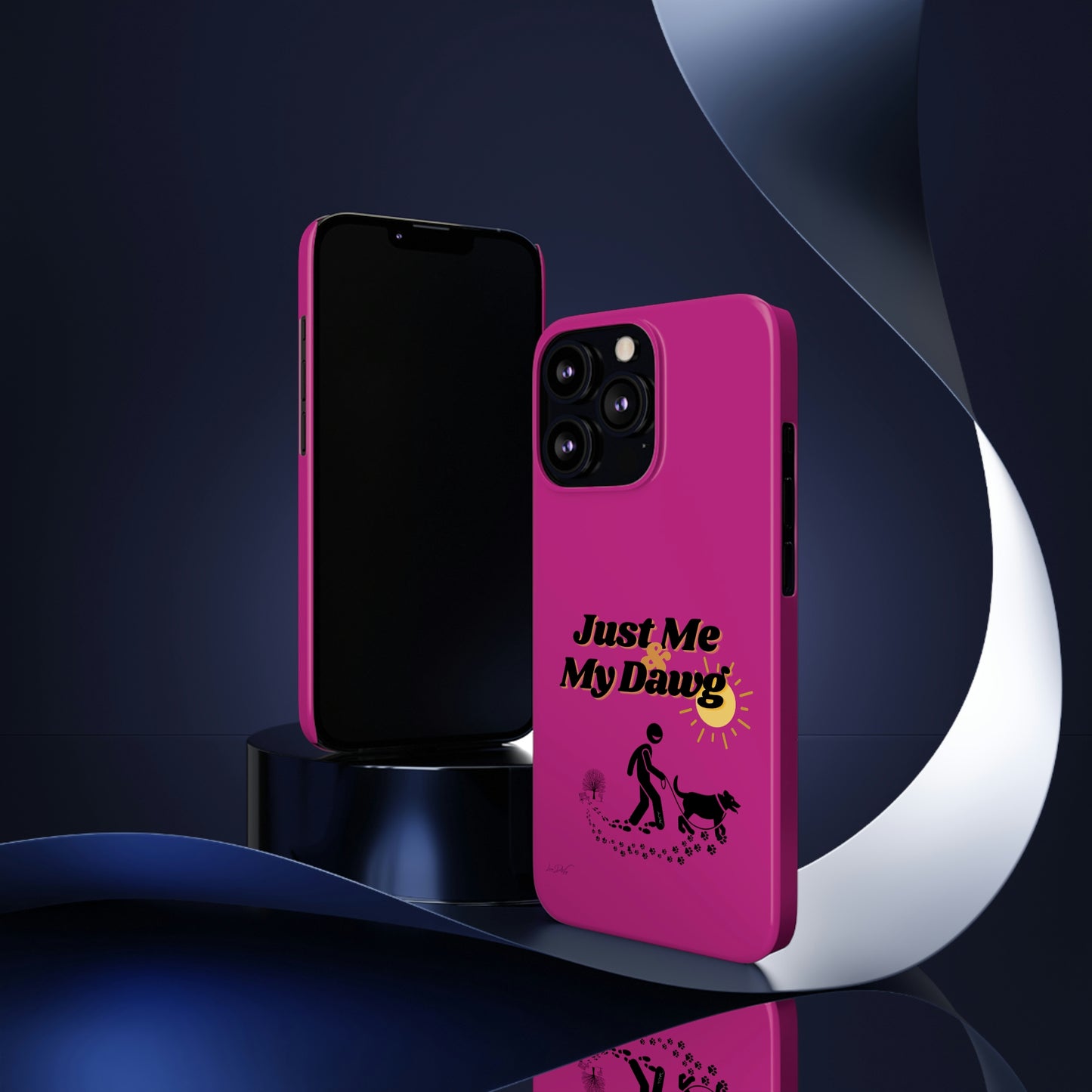 Slim (Just Me & My Dog) Phone Case
