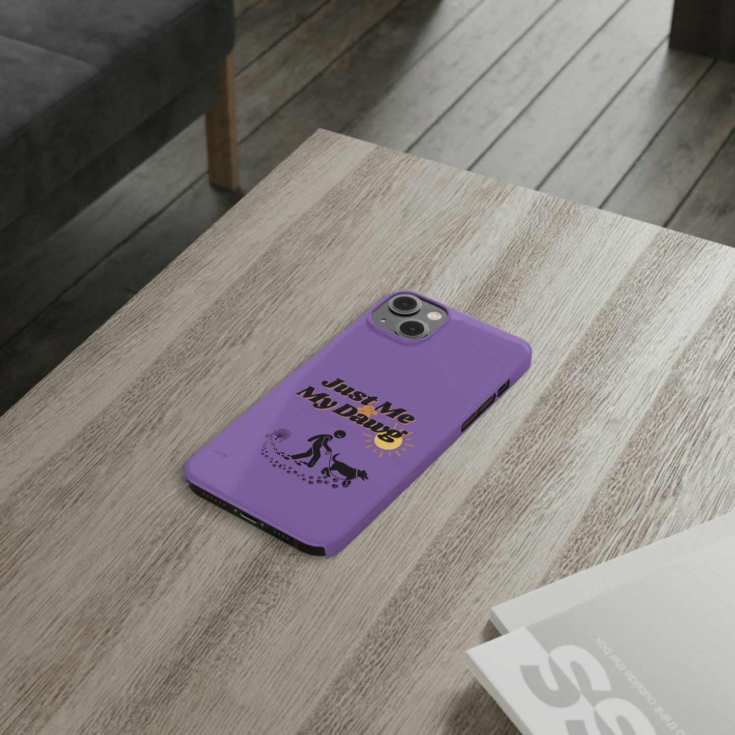 Slim (Just Me & My Dog) Phone Case