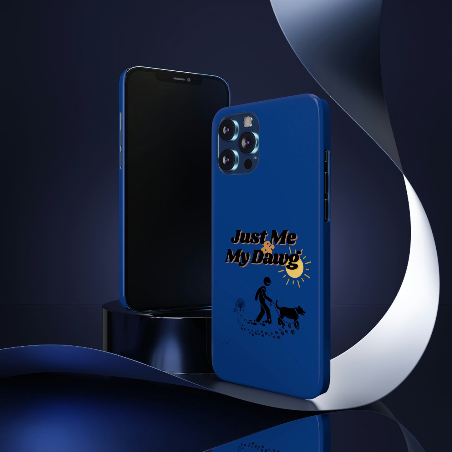Slim (Just Me & My Dog) Phone Case