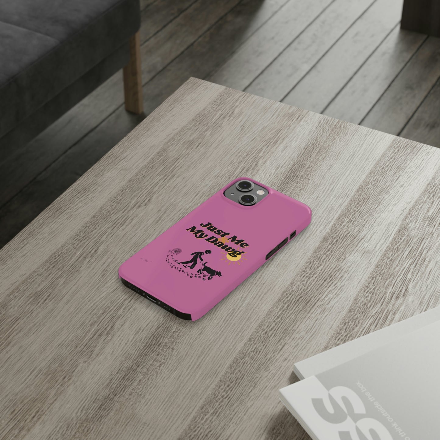 Slim (Just Me & My Dog) Phone Case
