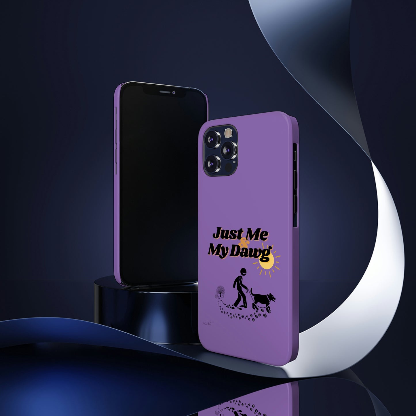 Slim (Just Me & My Dog) Phone Case