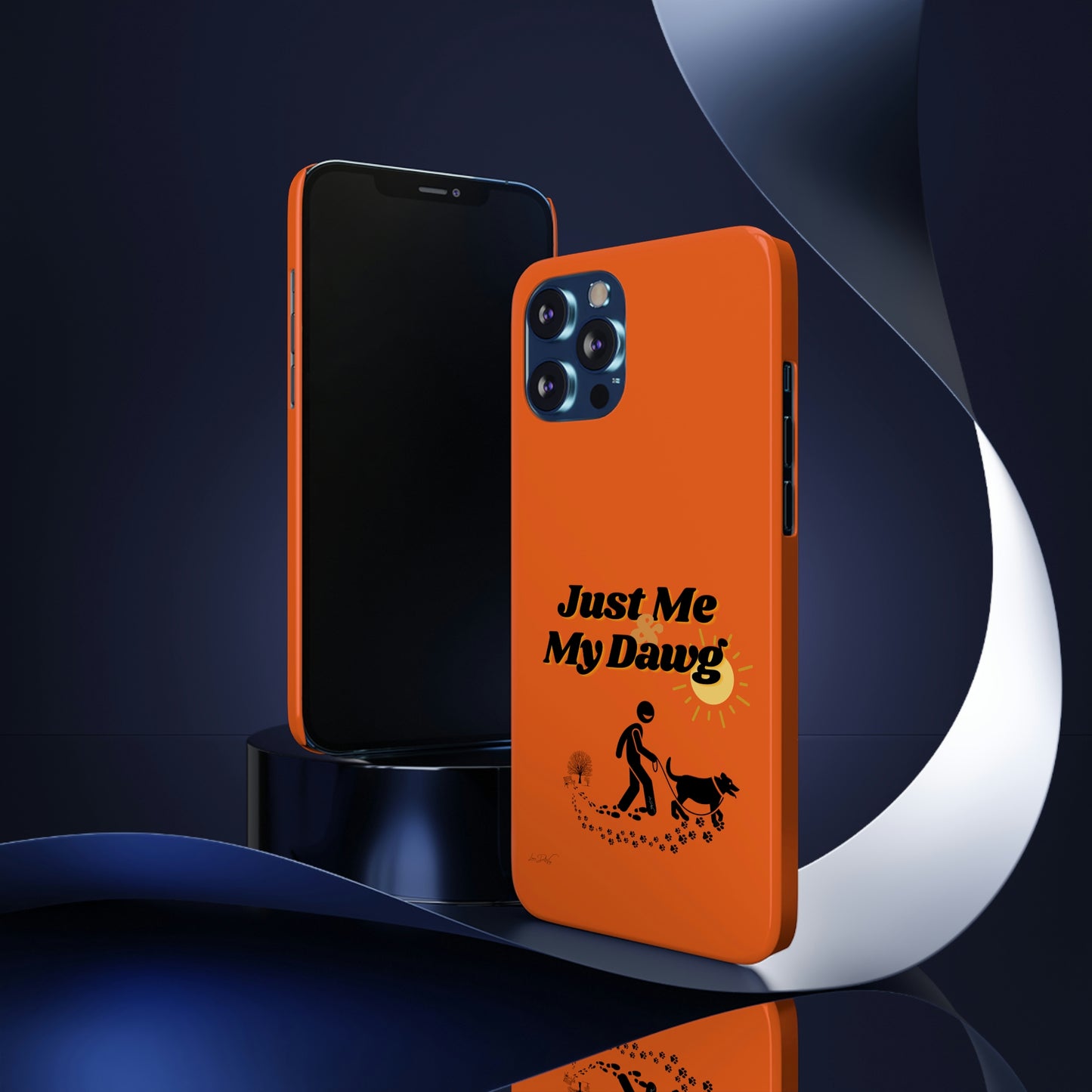 Slim (Just Me & My Dog) Phone Case
