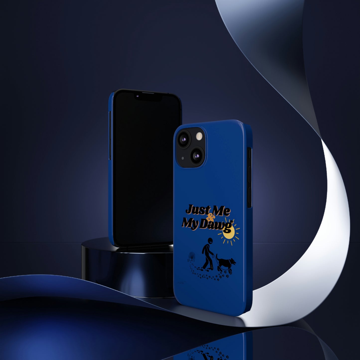 Slim (Just Me & My Dog) Phone Case