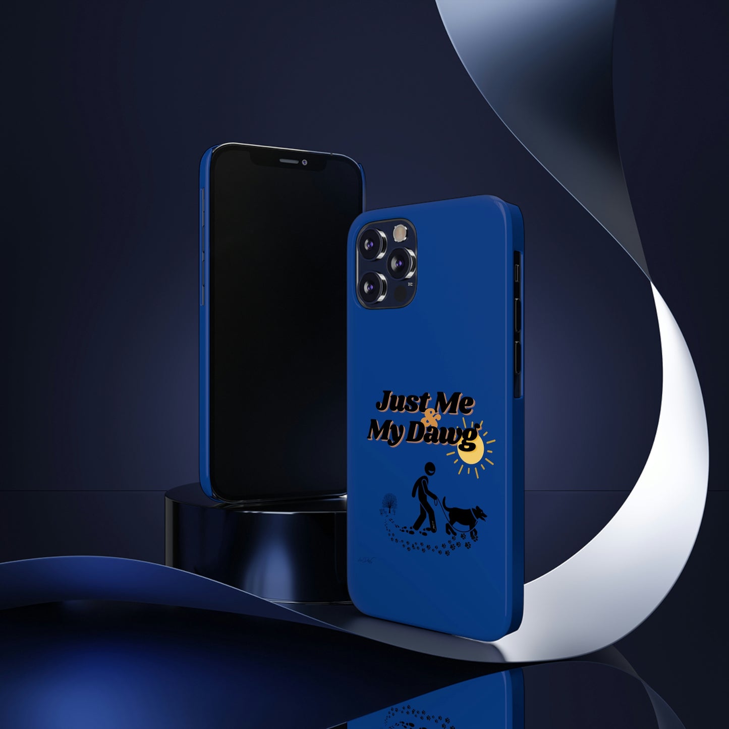 Slim (Just Me & My Dog) Phone Case