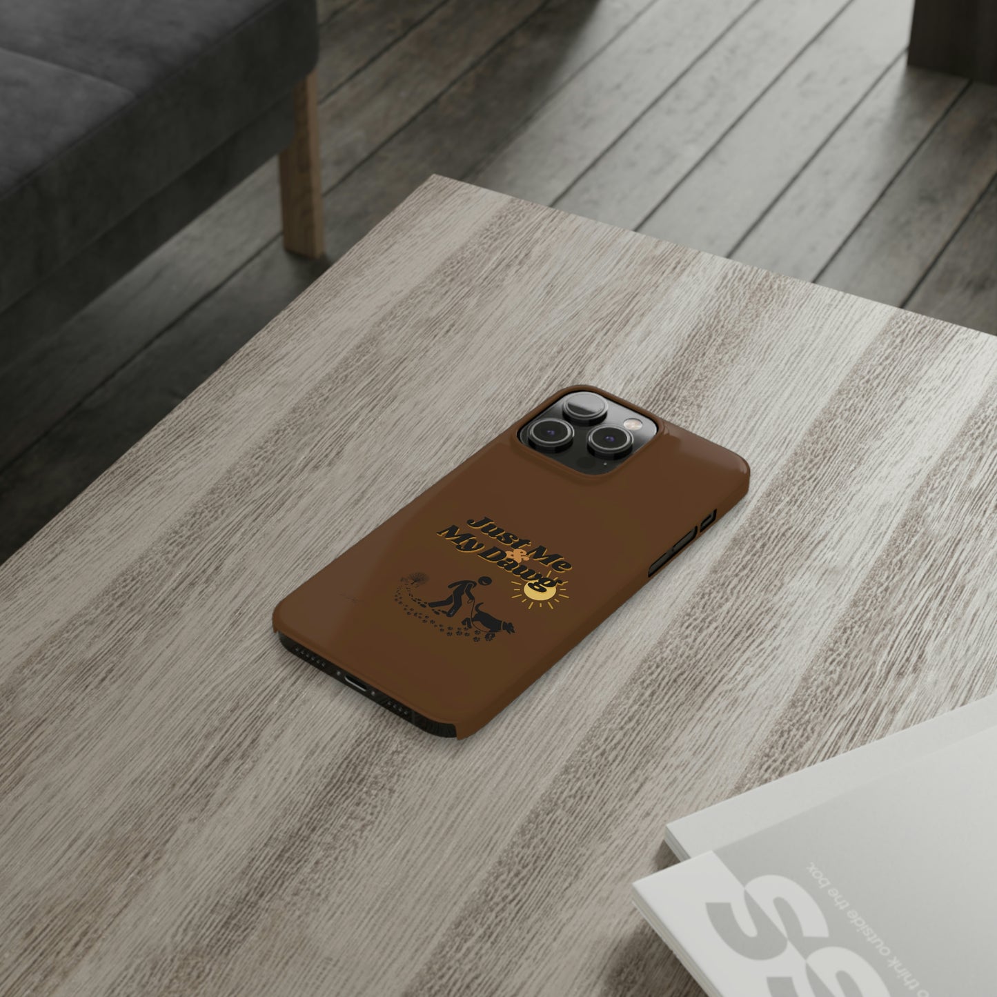Slim (Just Me & My Dog) Phone Case