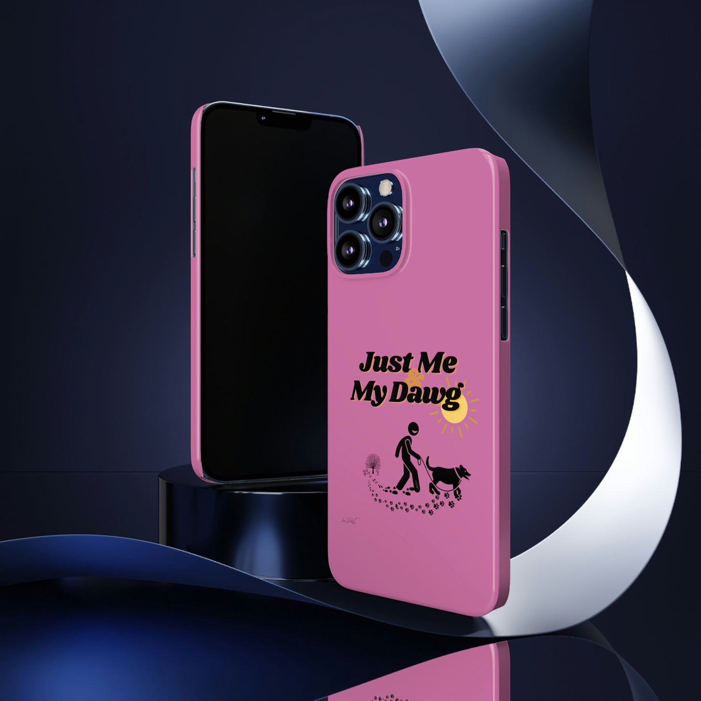 Slim (Just Me & My Dog) Phone Case