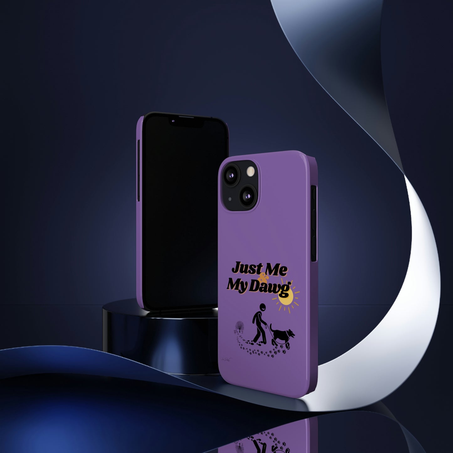 Slim (Just Me & My Dog) Phone Case